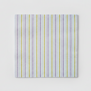 Multicolor Fine Stripes Napkins (set Of 16)