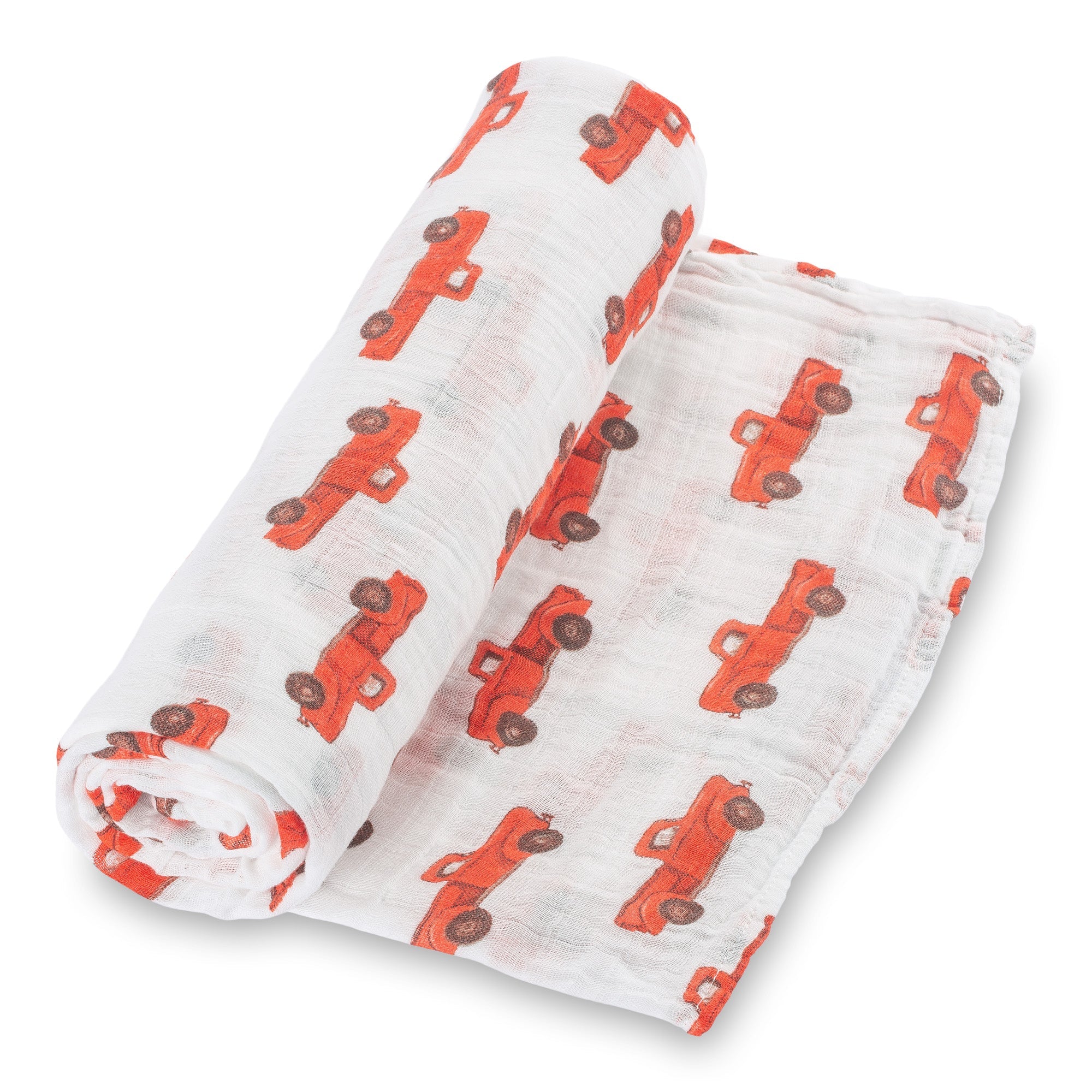 Truckin' On Swaddle Blanket