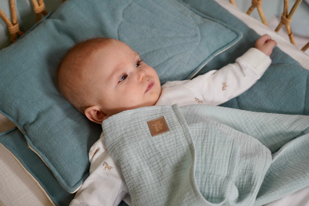 Muslin Mint - Baby Swaddle Blanket