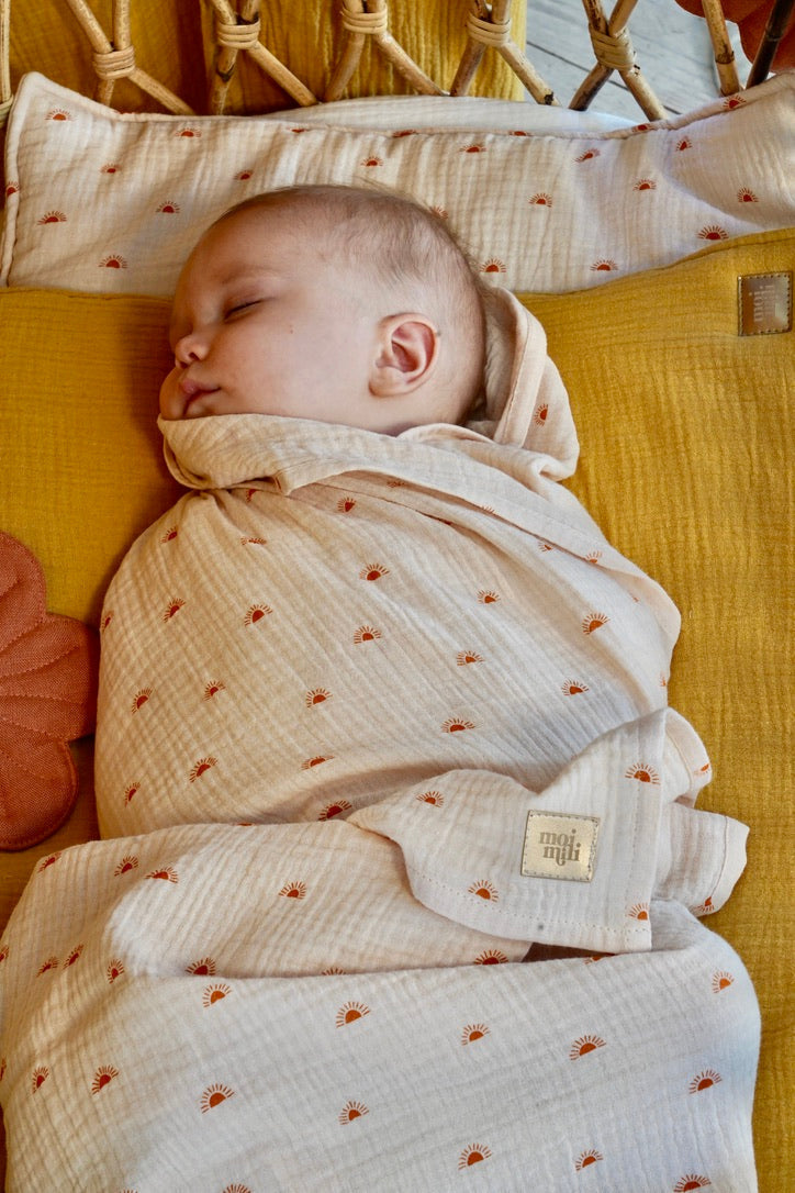 Muslin Cream - Baby Swaddle Blanket