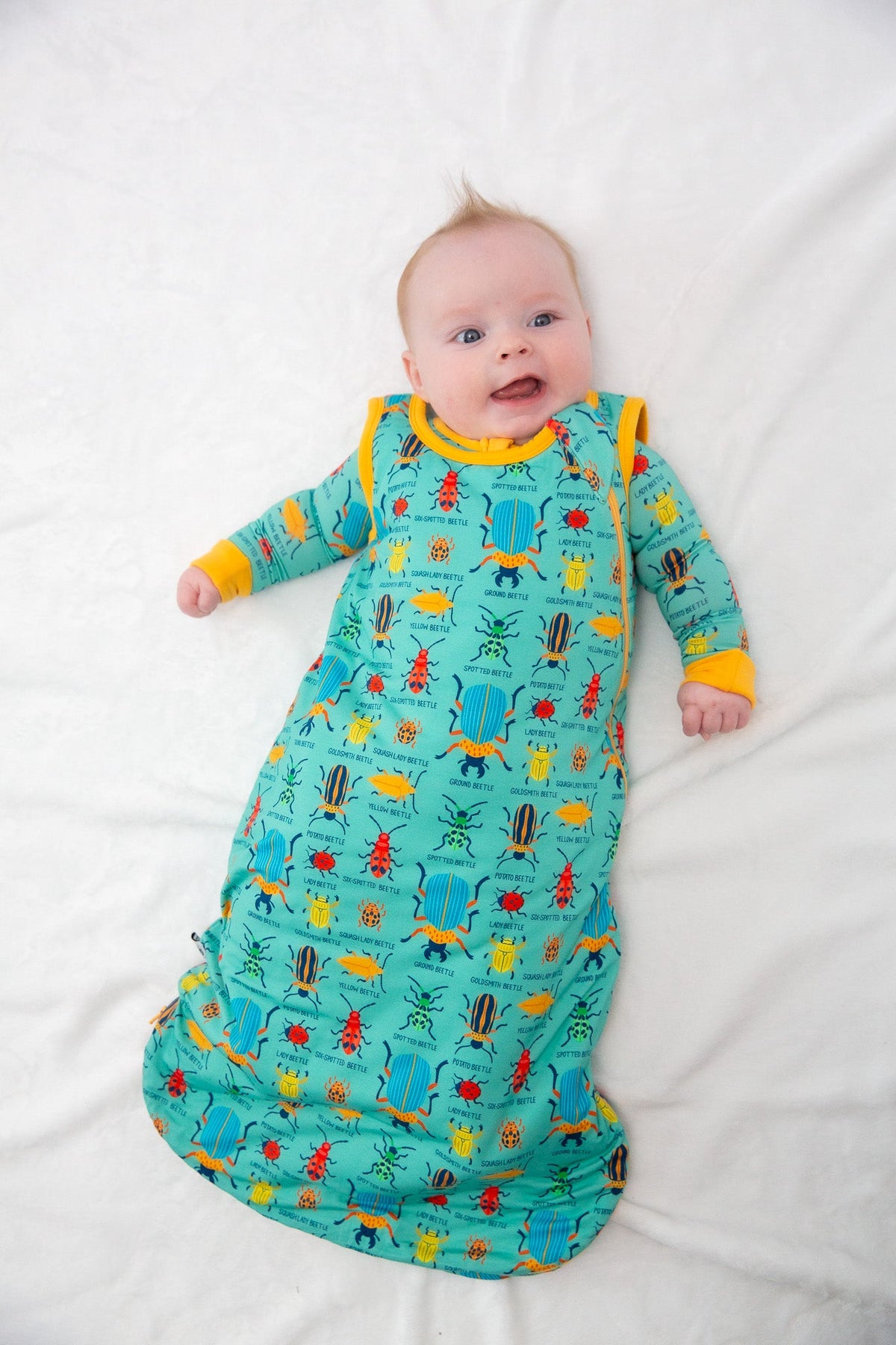 My First Beetle Bonanza™ Bamboo Baby Sleep Sack For Little Explorers