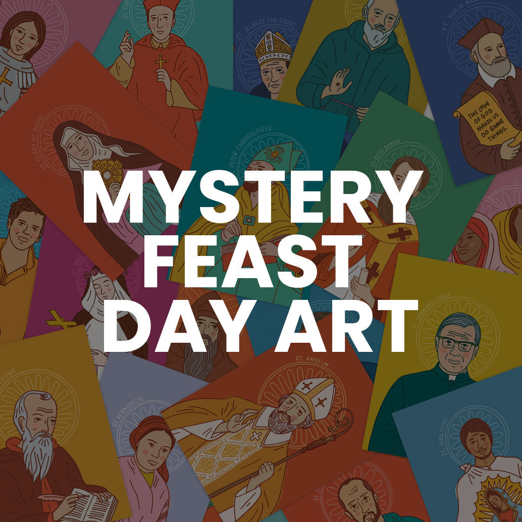 Mystery Feast Day Art Print Pack (set Of 16)