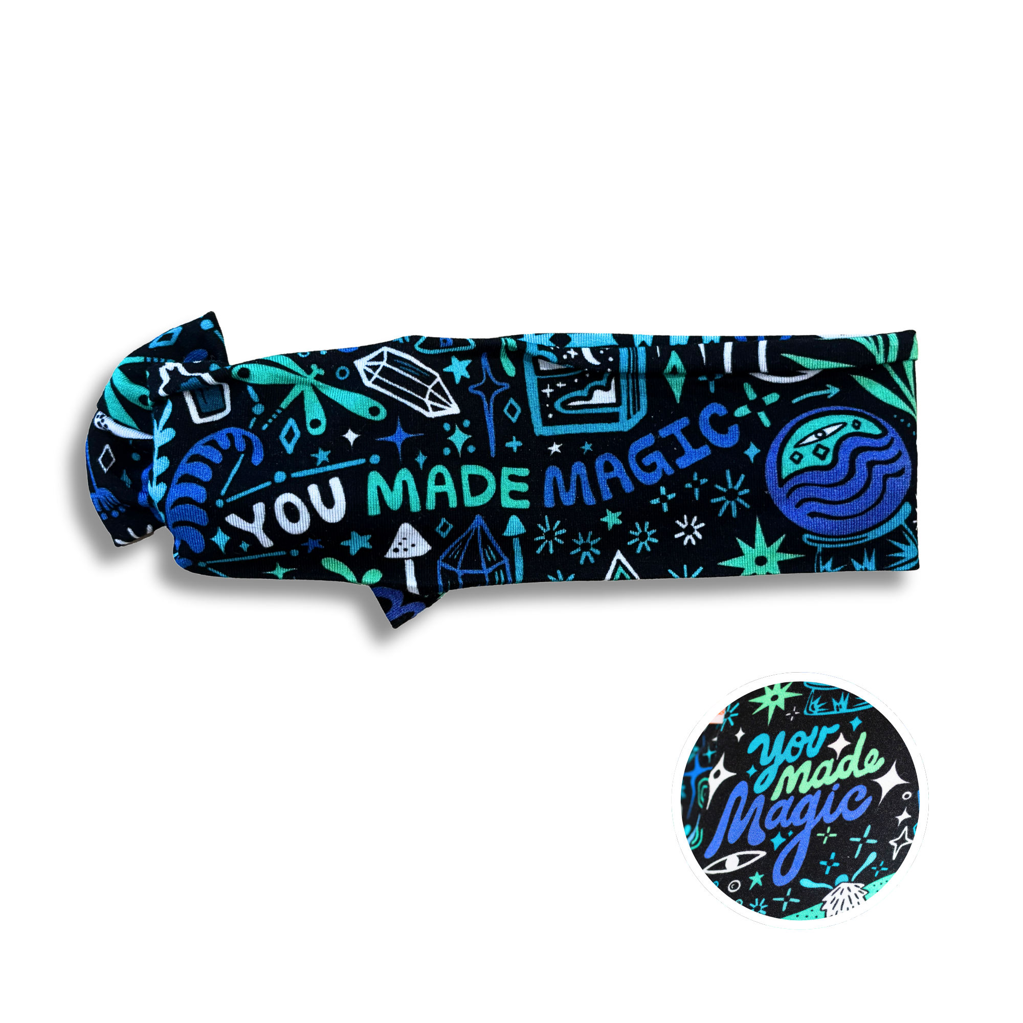 The Softknot Bow | Mystic Mama (blue)