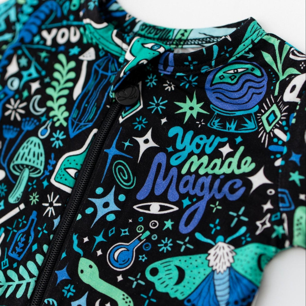 The Second-skin Footie | Mystic Mama (blue)