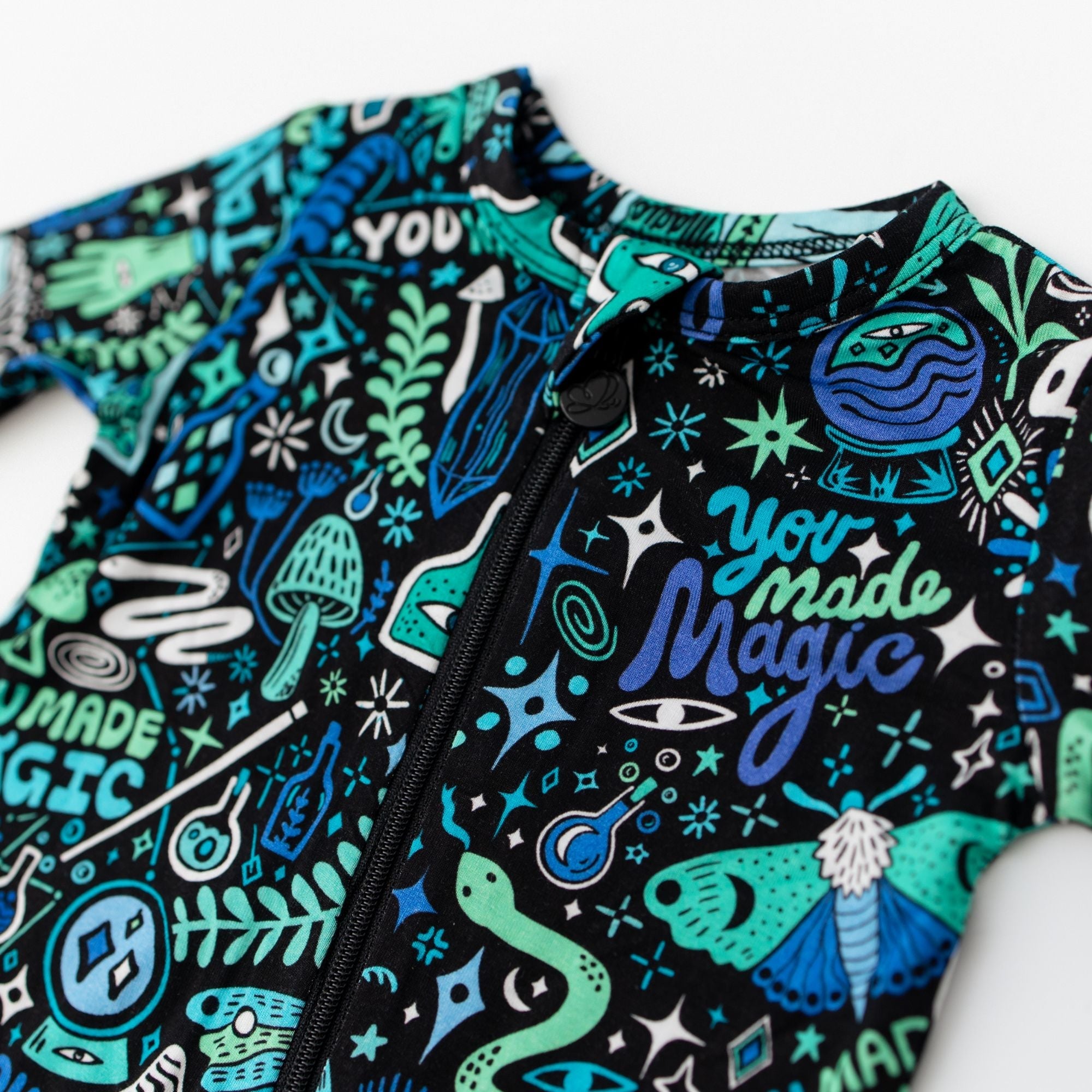The Second-skin Footie | Mystic Mama (blue)