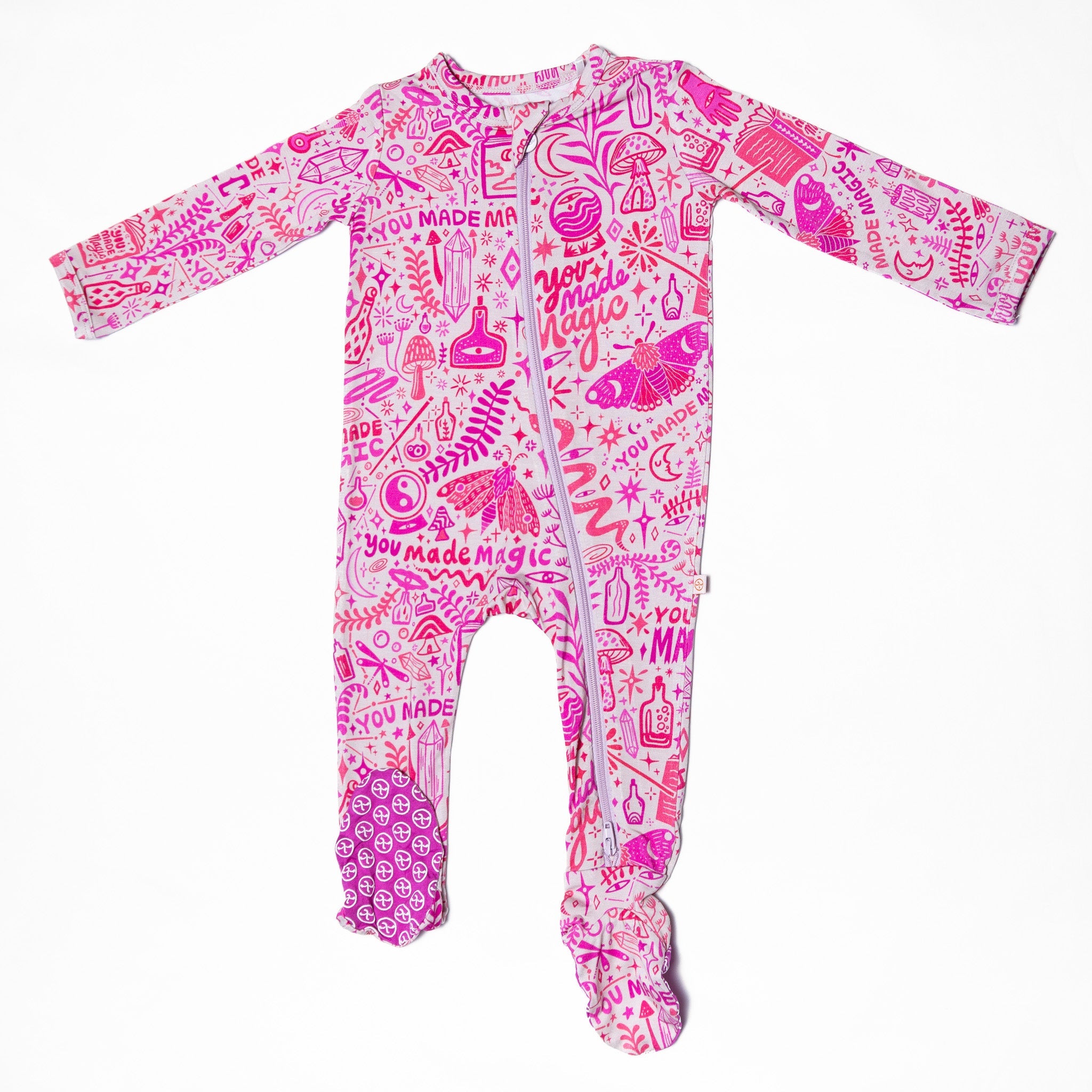 The Second-skin Footie | Mystic Mama (pink)