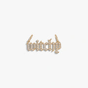 Witchy Nameplate Pendant