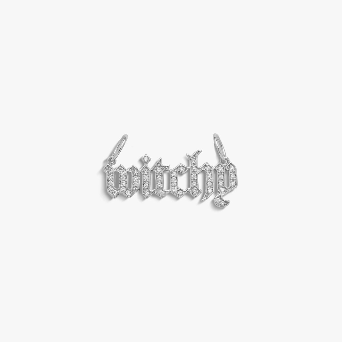 Witchy Nameplate Pendant