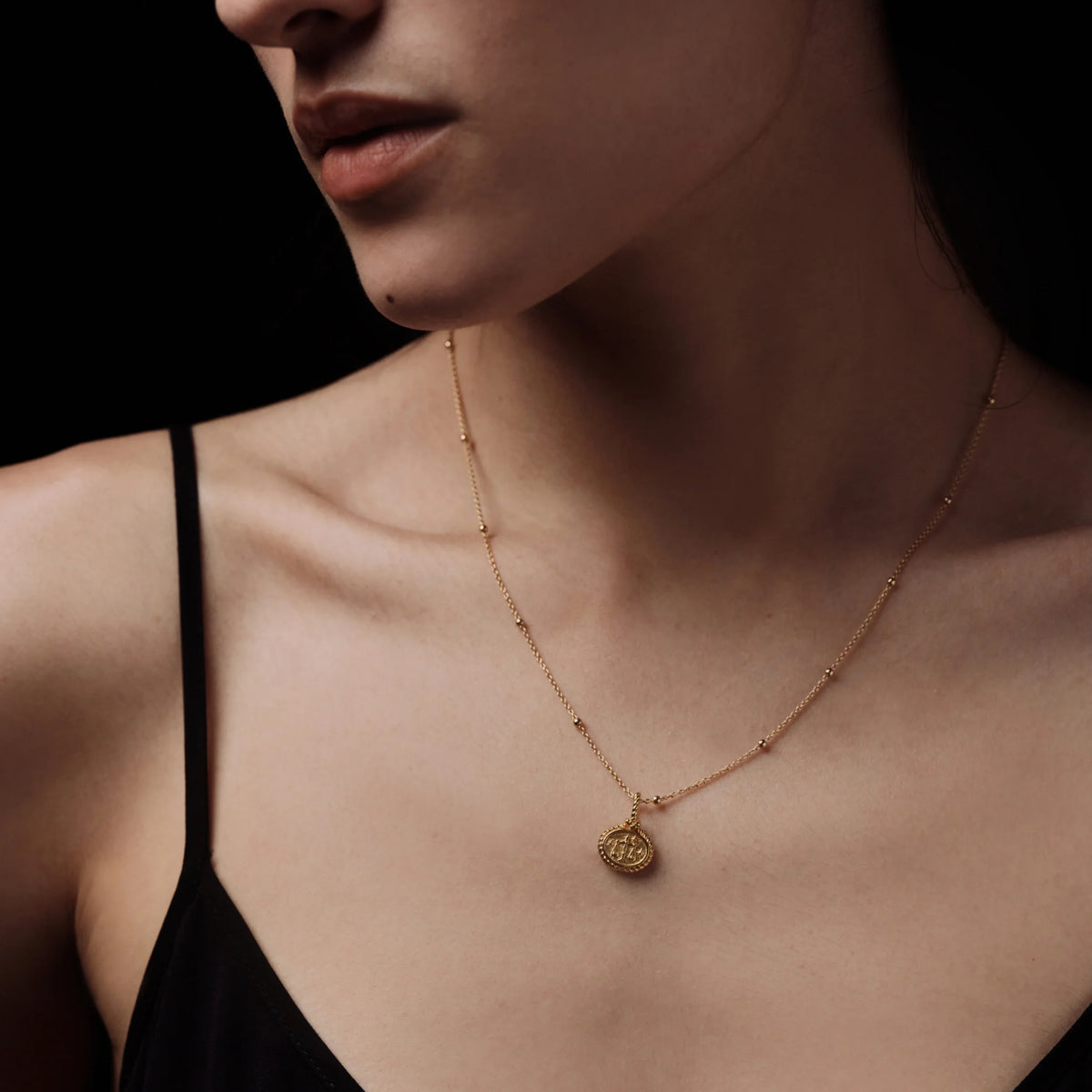 Aries Mini Gemstone Necklace