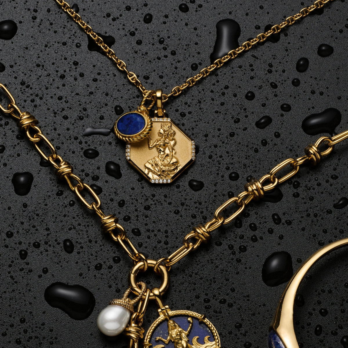 Scorpio Mini Gemstone Necklace