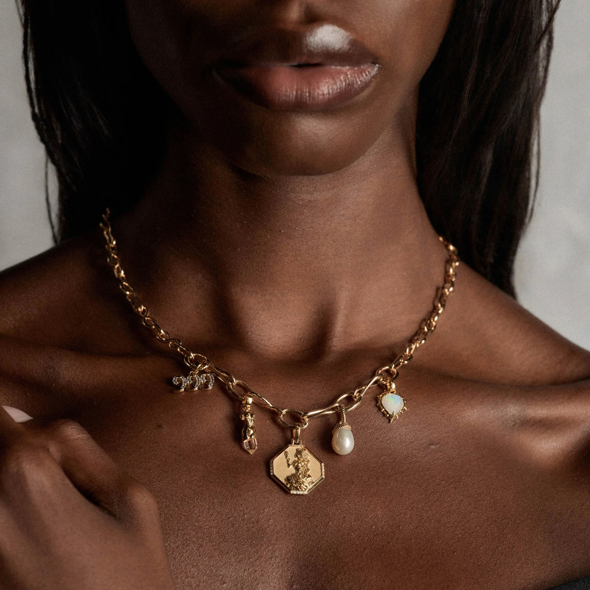 The Enchantress Charm Necklace