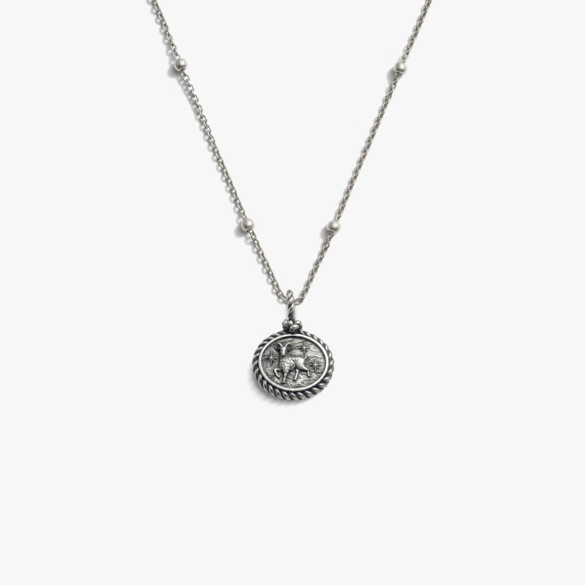 Mini Gemstone Zodiac Necklace