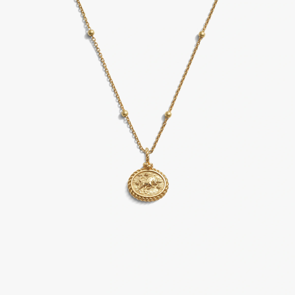 Mini Gemstone Zodiac Necklace