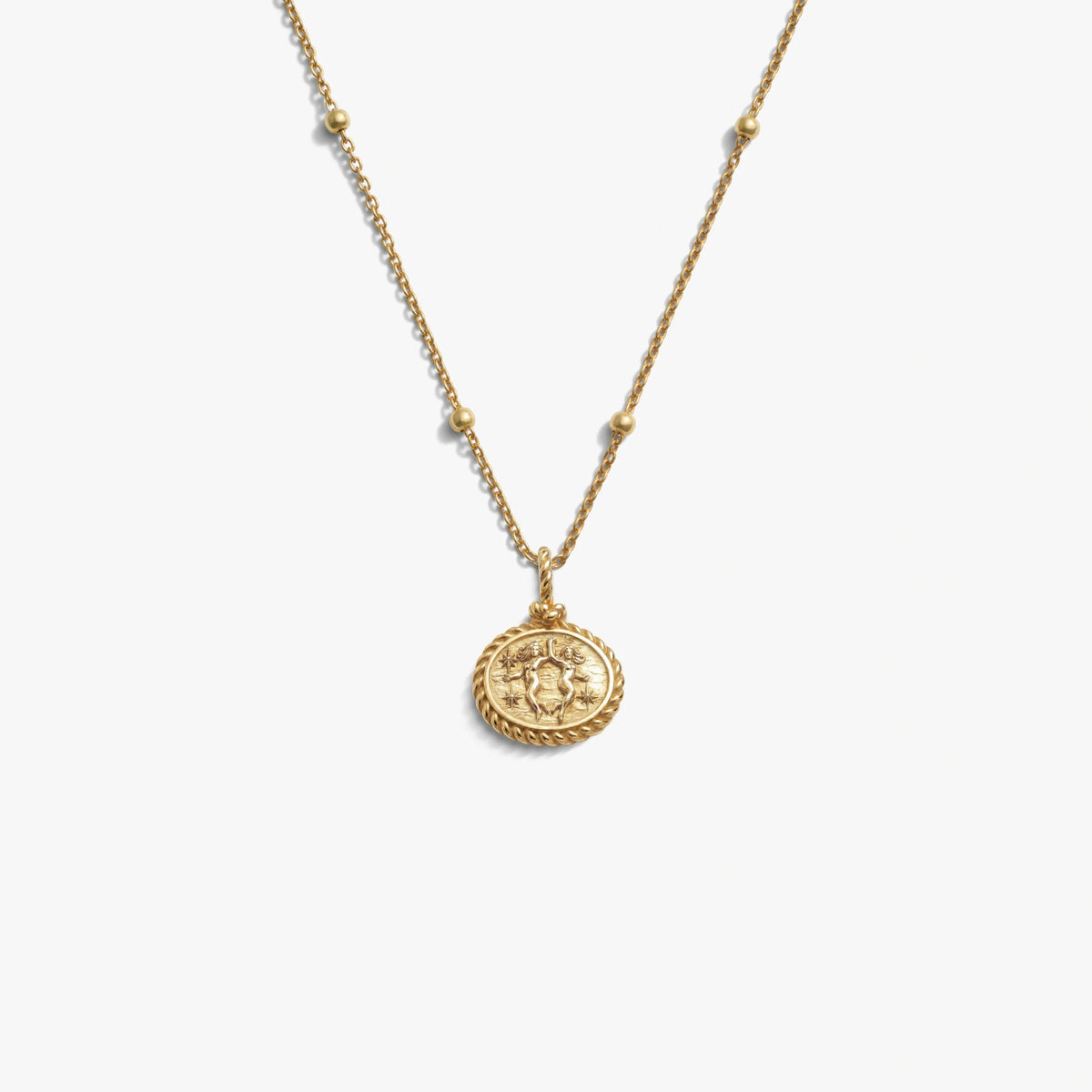 Mini Gemstone Zodiac Necklace
