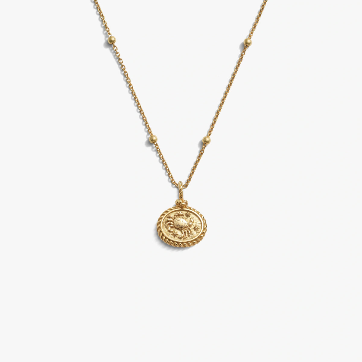 Cancer Mini Gemstone Necklace