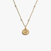 Leo Mini Gemstone Necklace