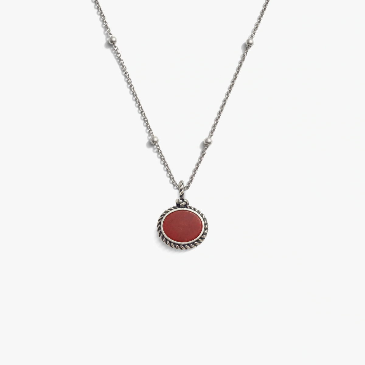 Leo Mini Gemstone Necklace
