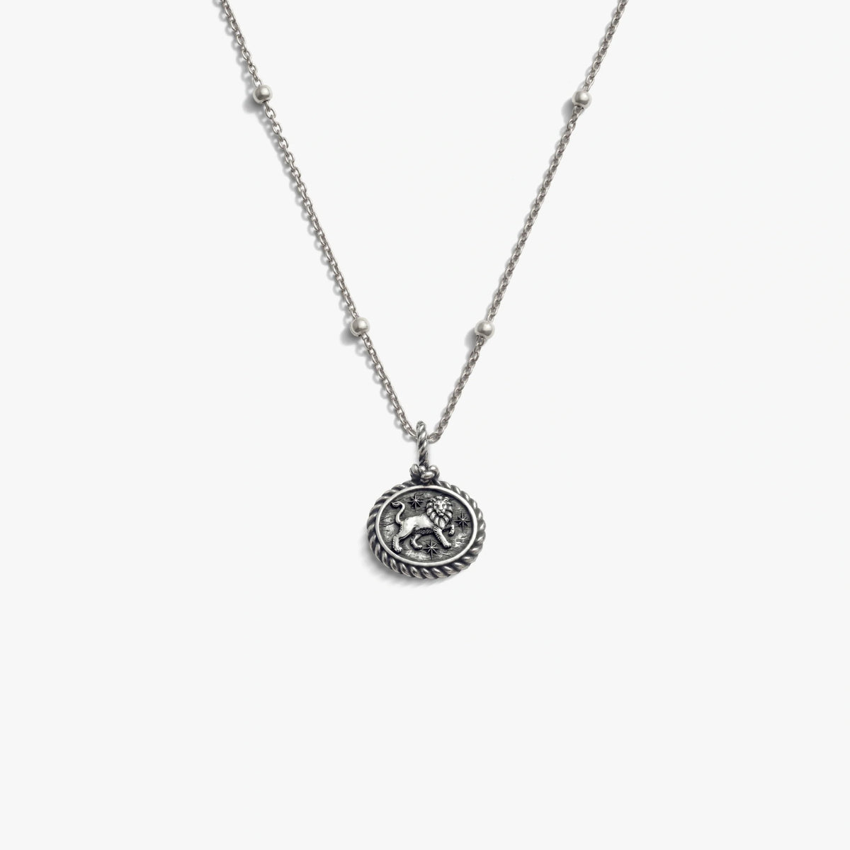 Leo Mini Gemstone Necklace