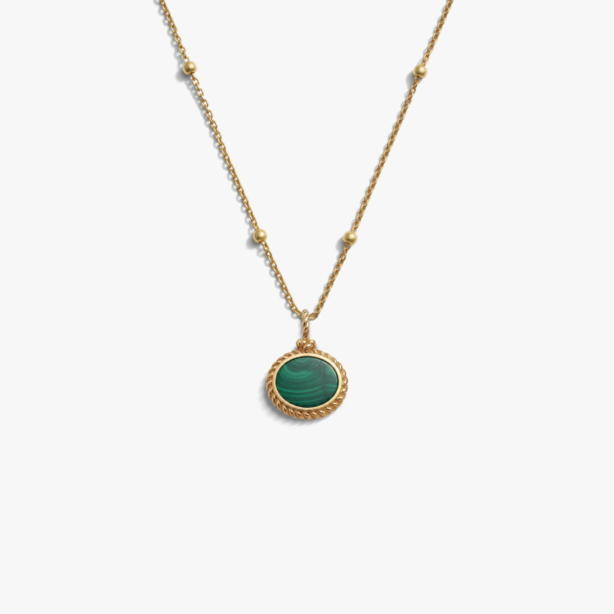 Virgo Mini Gemstone Necklace
