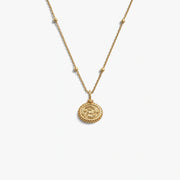Virgo Mini Gemstone Necklace