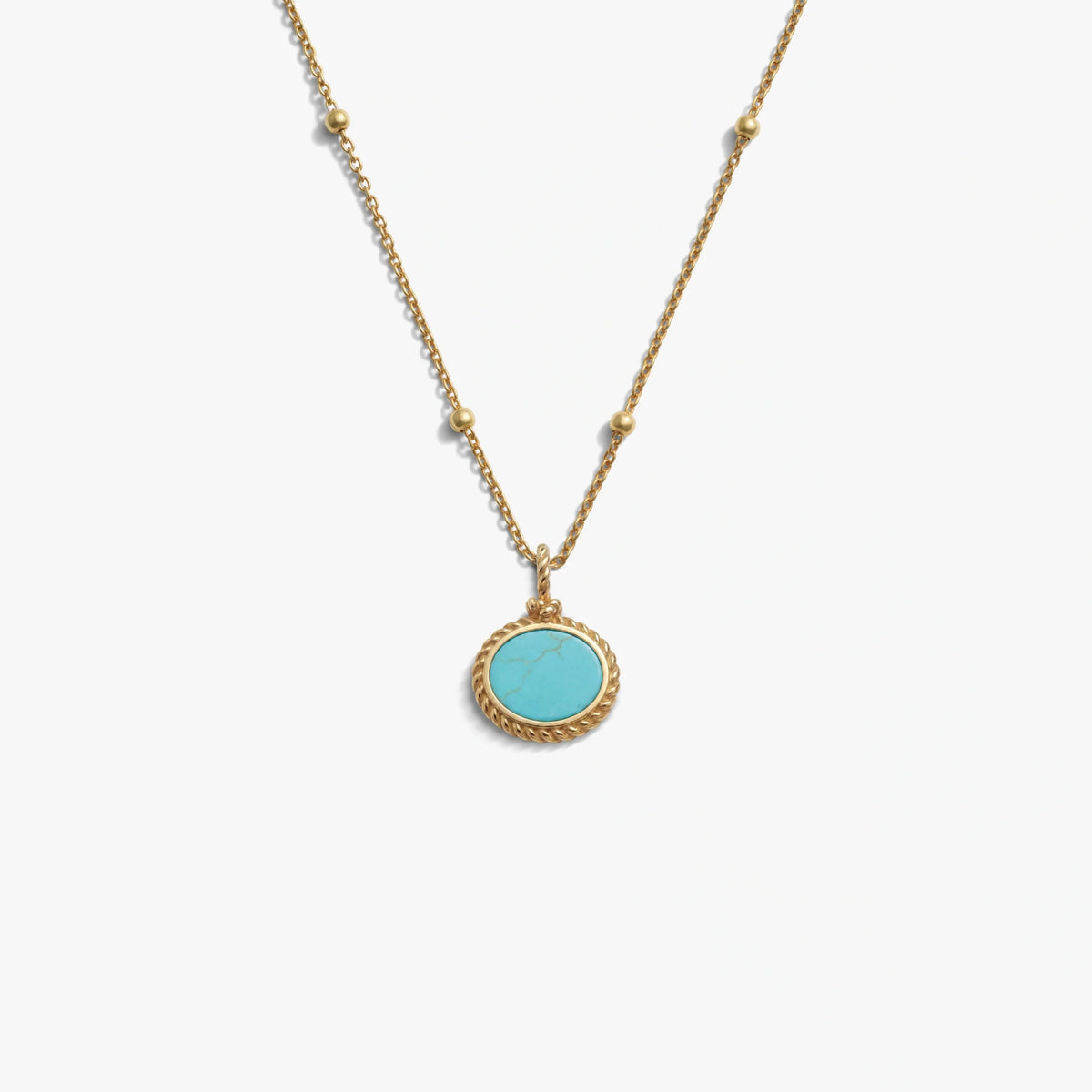 Libra Mini Gemstone Necklace