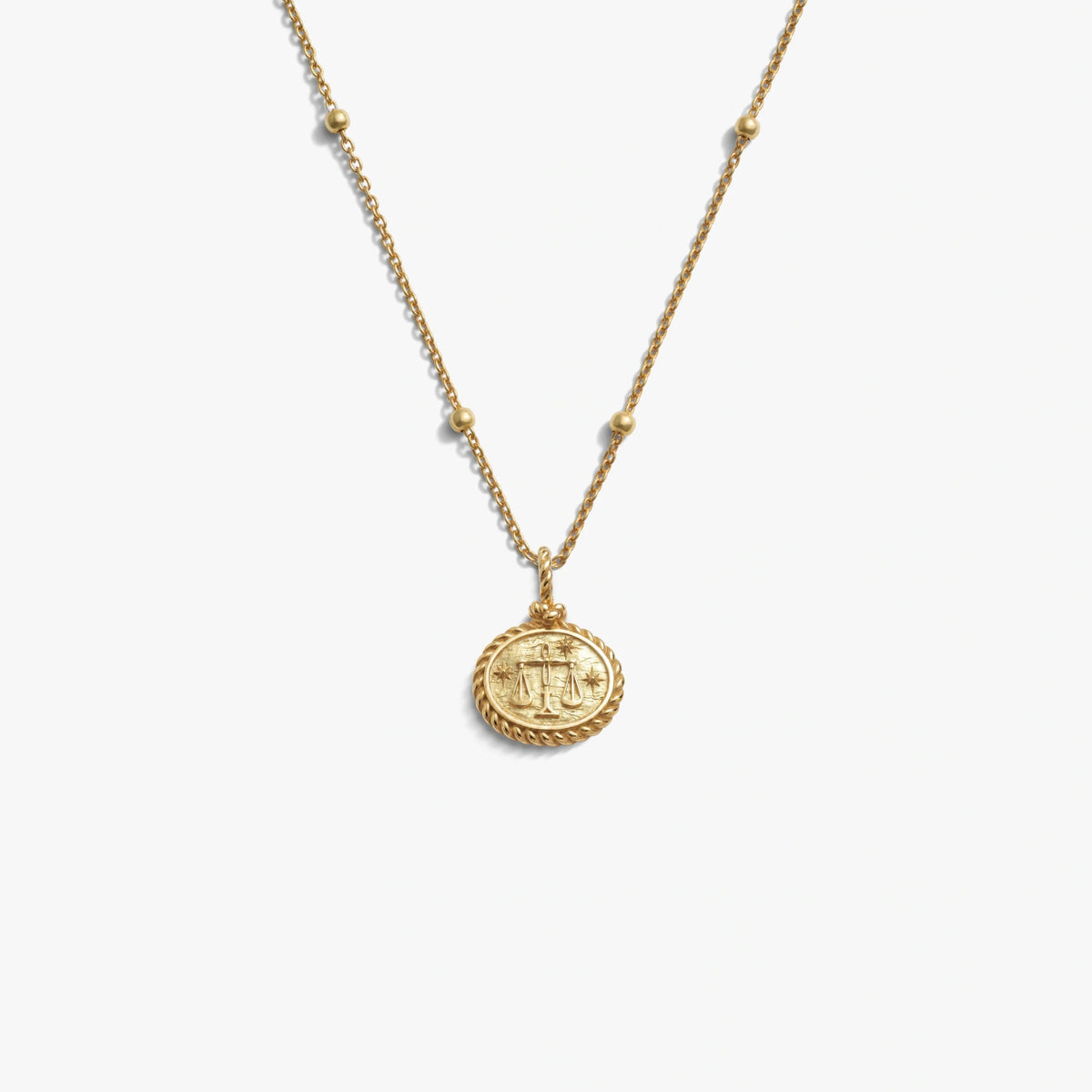 Mini Gemstone Zodiac Necklace