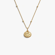 Libra Mini Gemstone Necklace