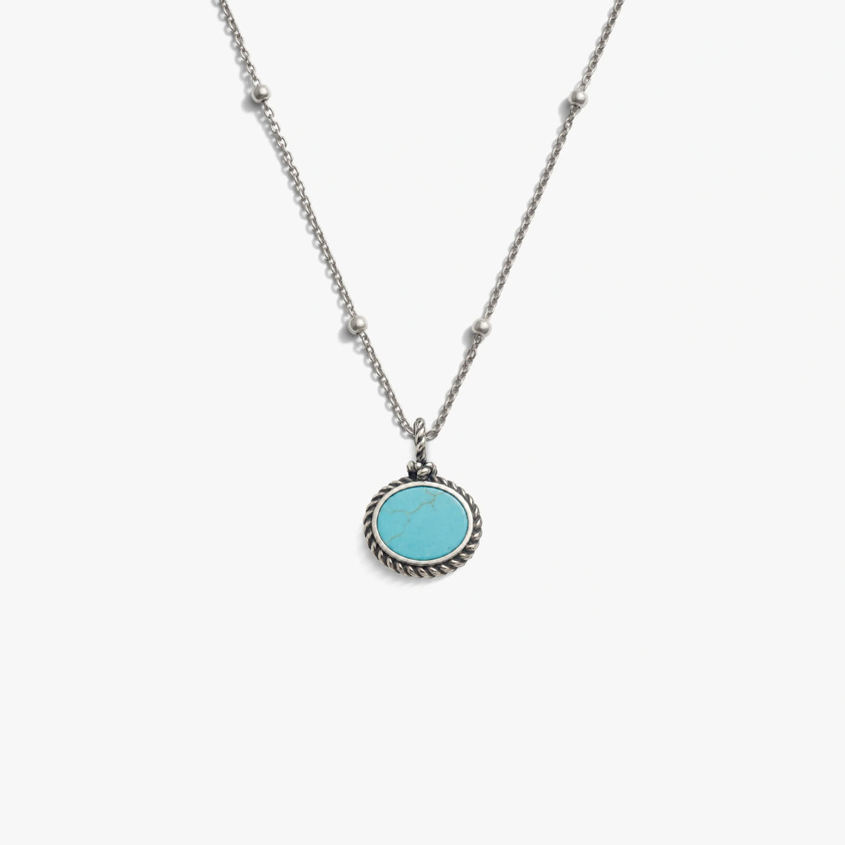 Libra Mini Gemstone Necklace