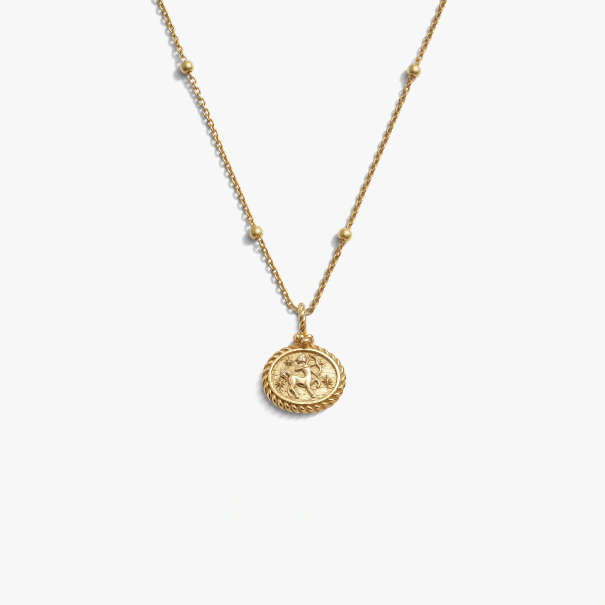 Mini Gemstone Zodiac Necklace