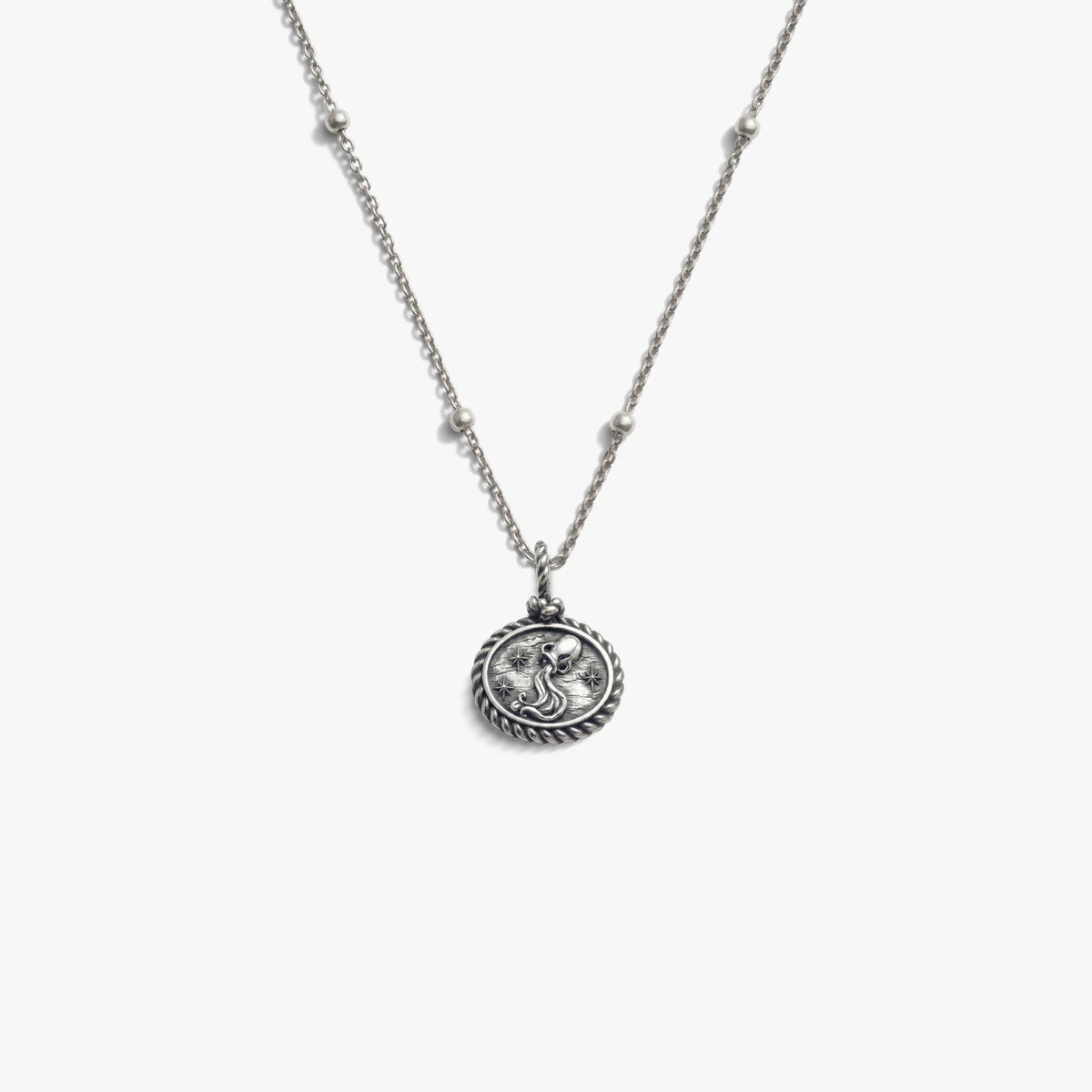 Mini Gemstone Zodiac Necklace