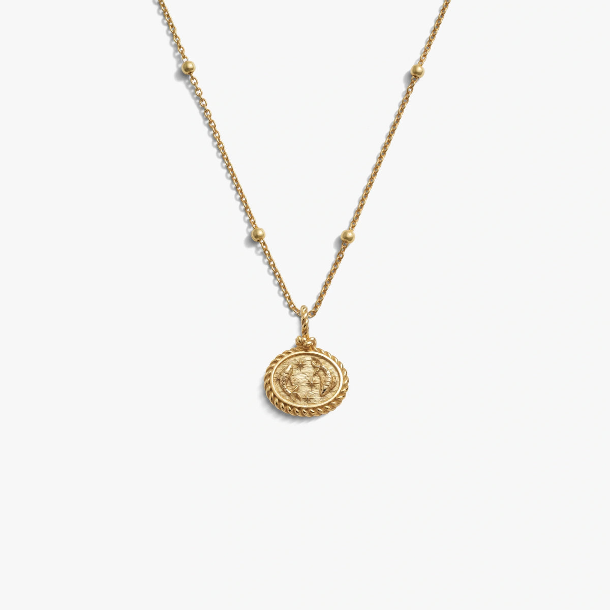 Mini Gemstone Zodiac Necklace