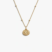 Pisces Mini Gemstone Necklace
