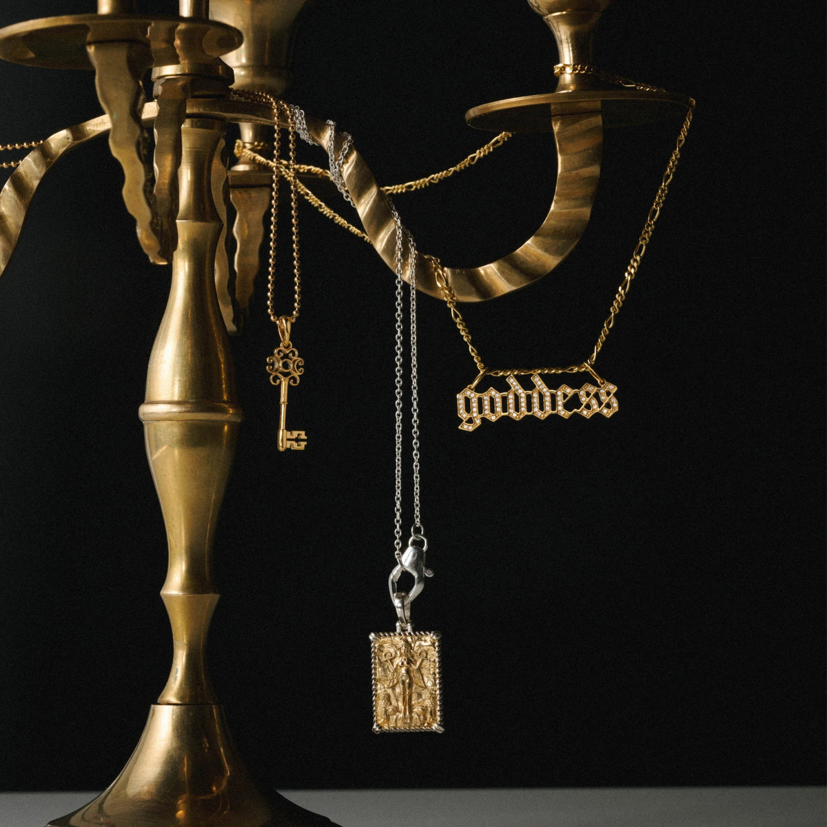 Gothic Goddess Nameplate