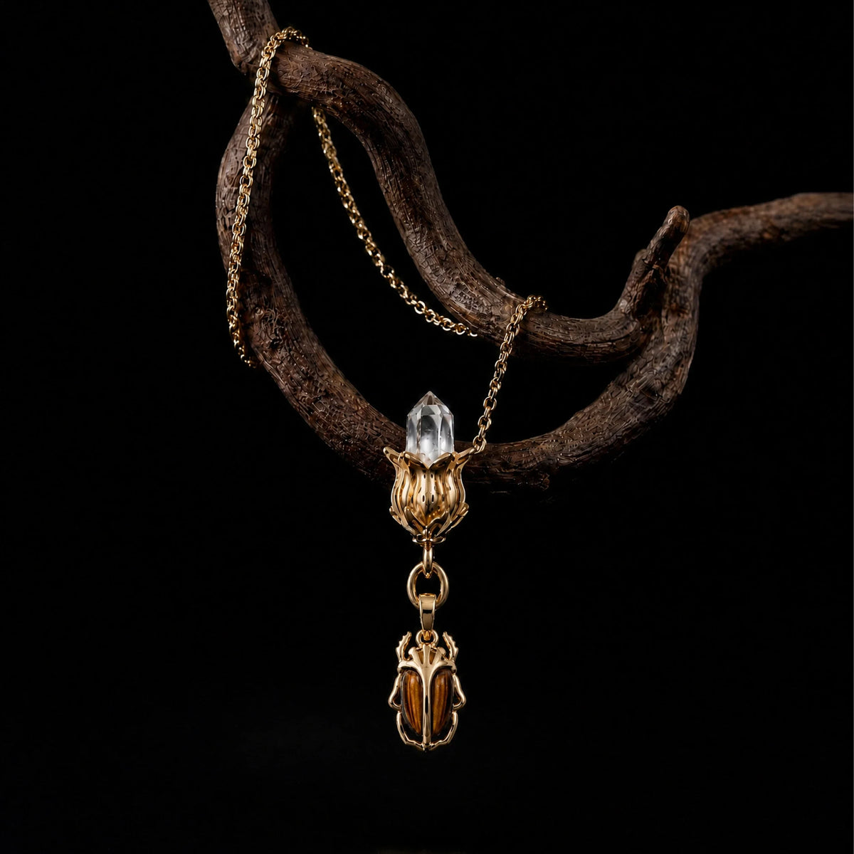 Deathwatch Beetle Collector Necklace