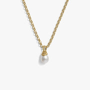 Adorned Pearl Necklace