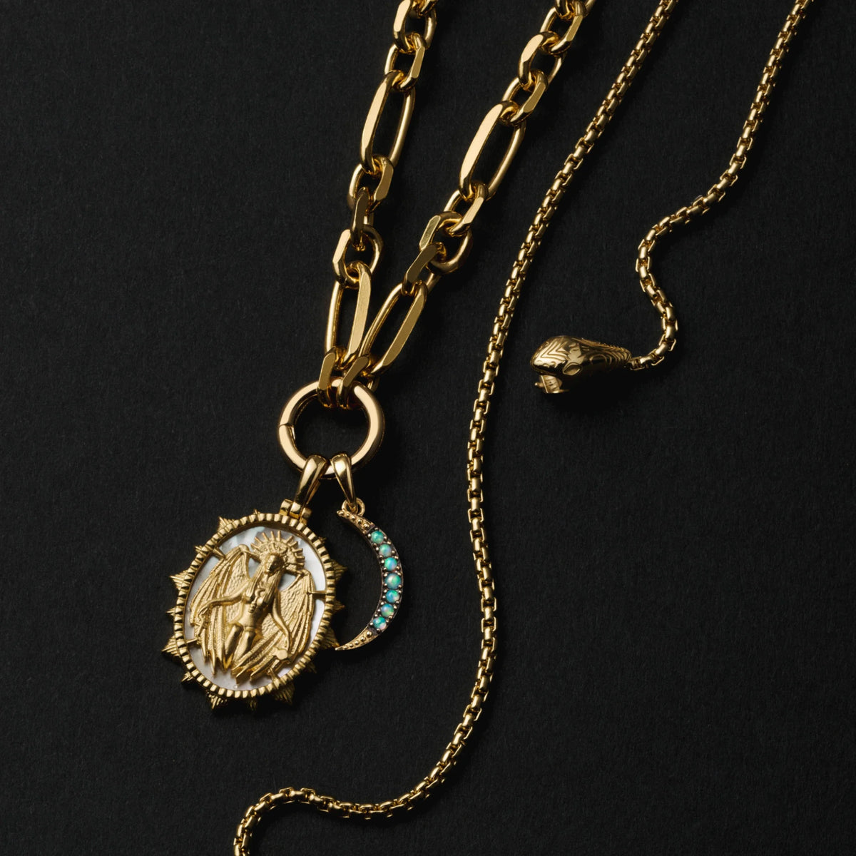 Delicate Snake Lariat