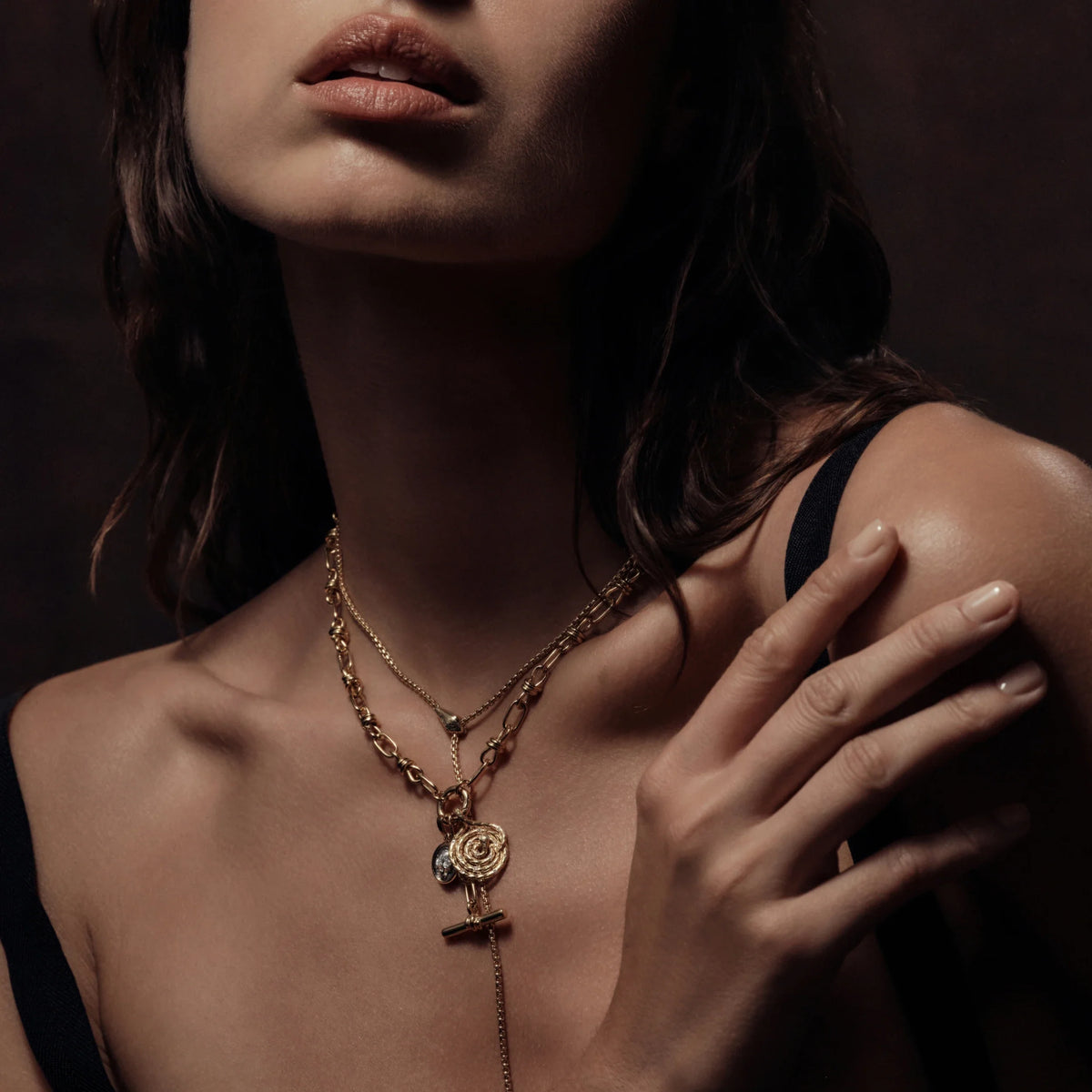 Delicate Snake Lariat