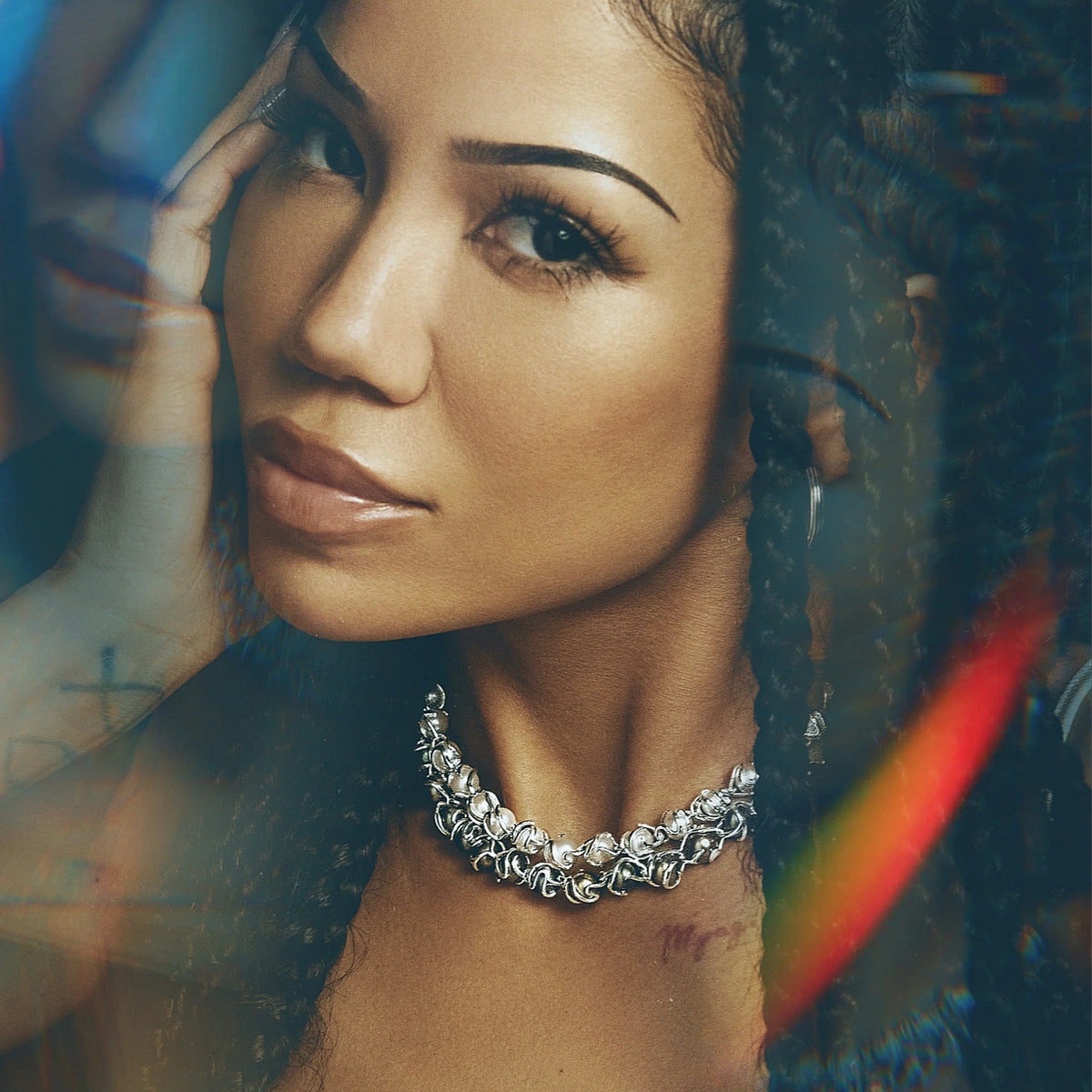 Damselfly Caged Pearl Necklace