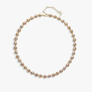 Damselfly Caged Pearl Necklace