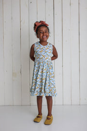 Stay Golden Dream Ruffle Dress