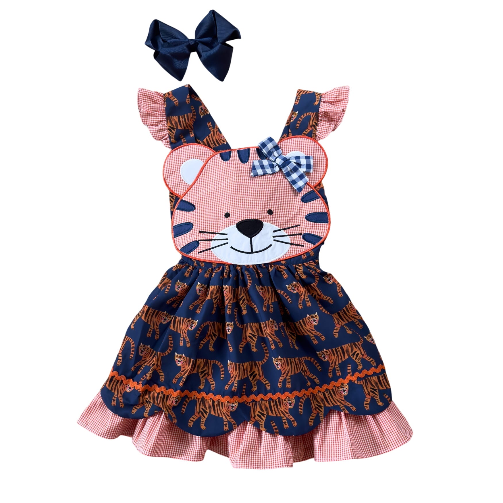 Navy Tiger Dress