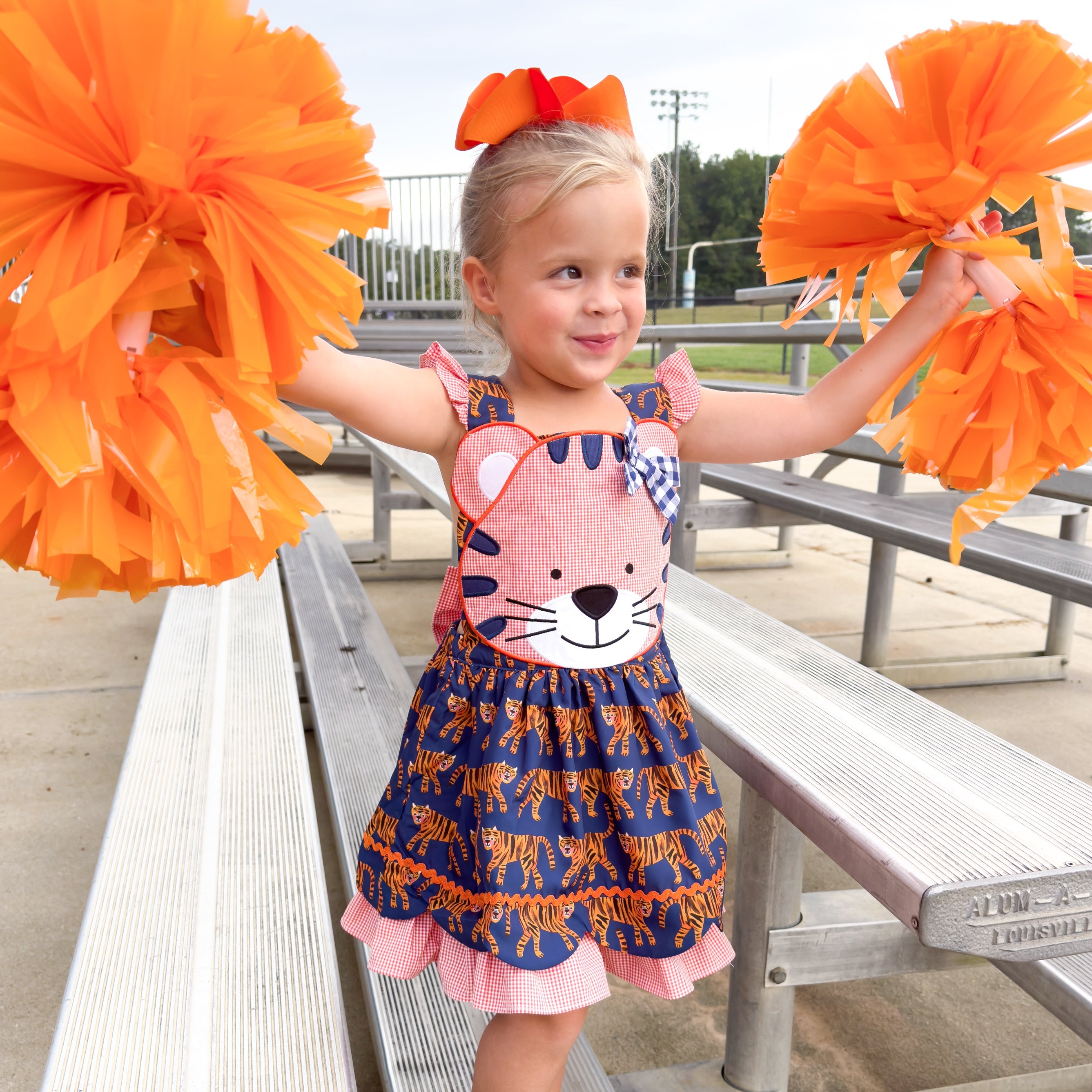 Navy Tiger Dress