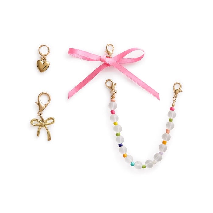 Shoe Charm Set - Beads, Charms & Bows