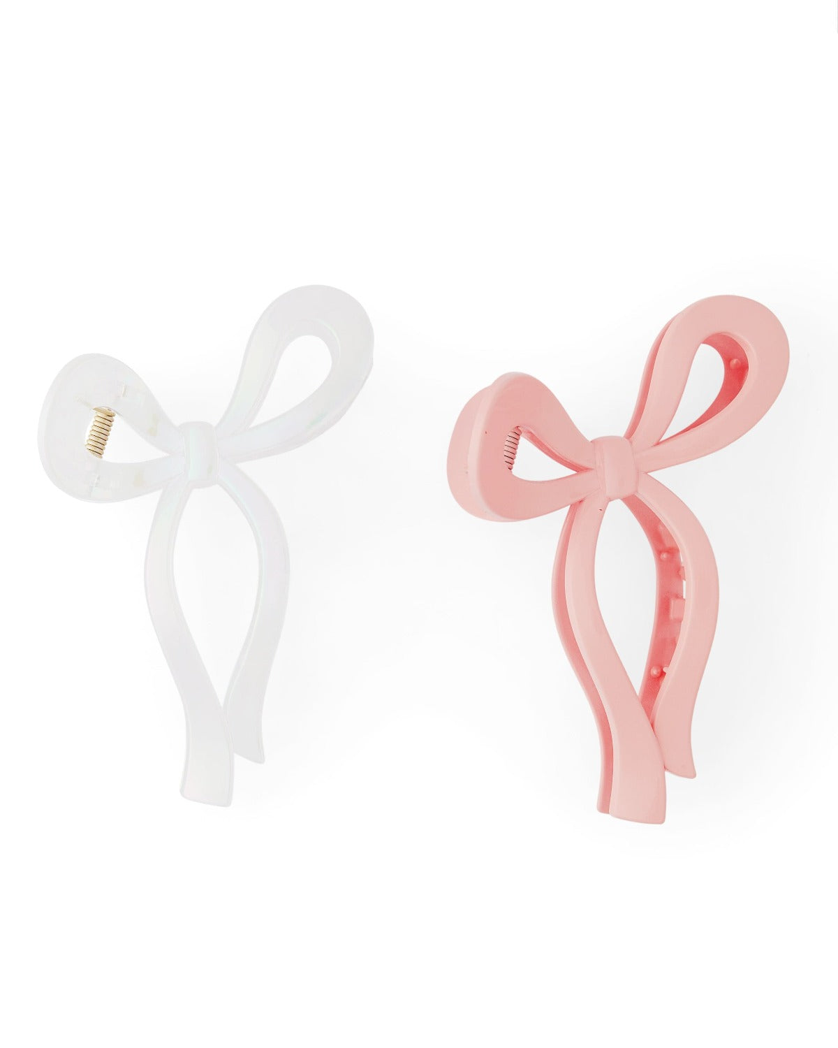 Bow Hair Claw Clips (set Of 2)