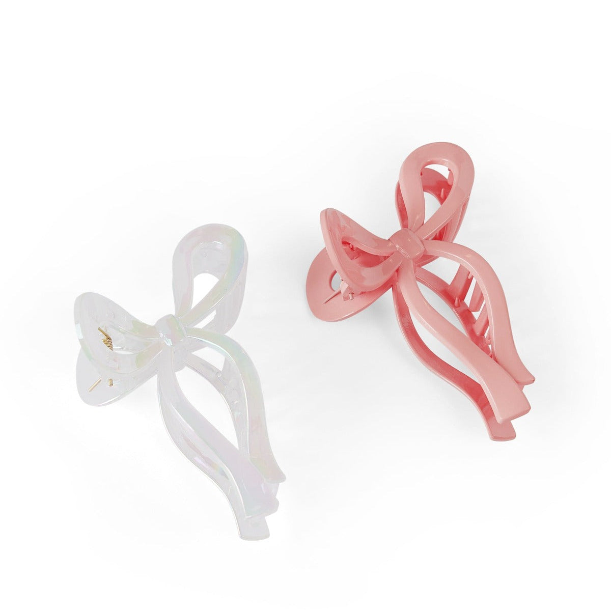 Bow Hair Claw Clips (set Of 2)