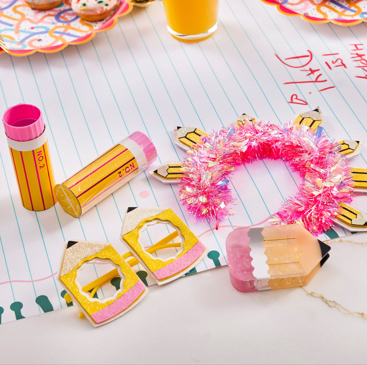 Pencil Confetti Poppers