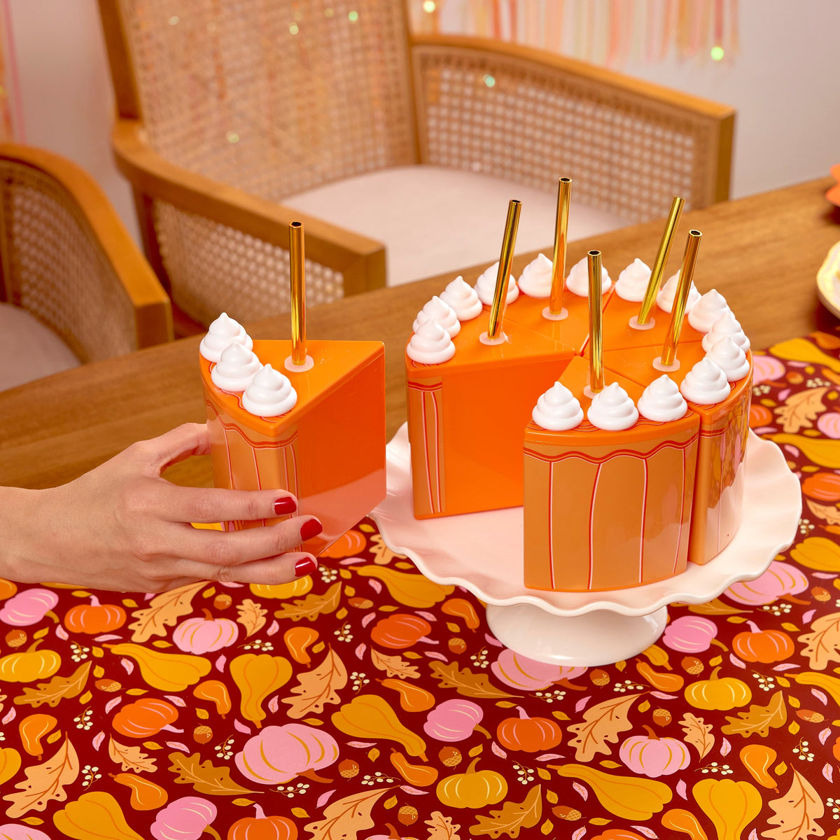 Pumpkin Pie Sippers (set Of 6)