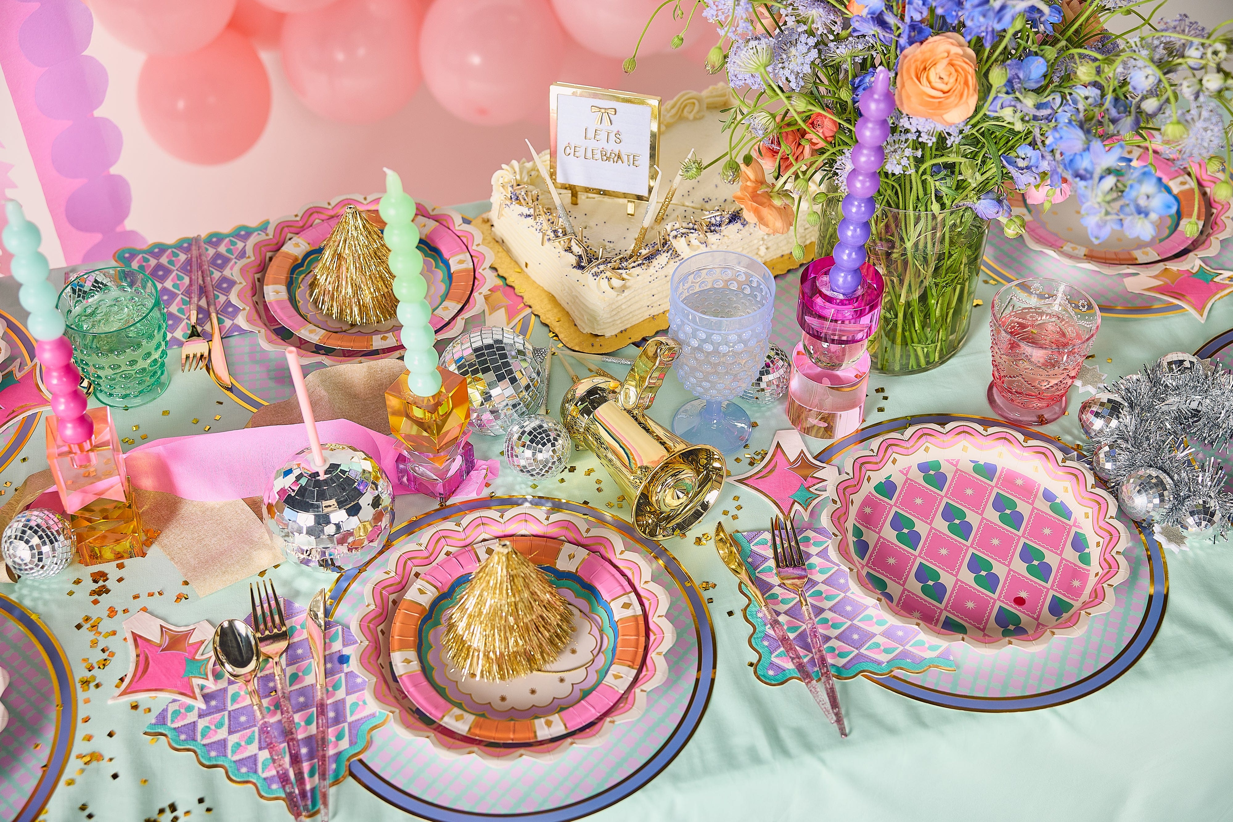 Circus Soirée Dessert Plates (10 Count)