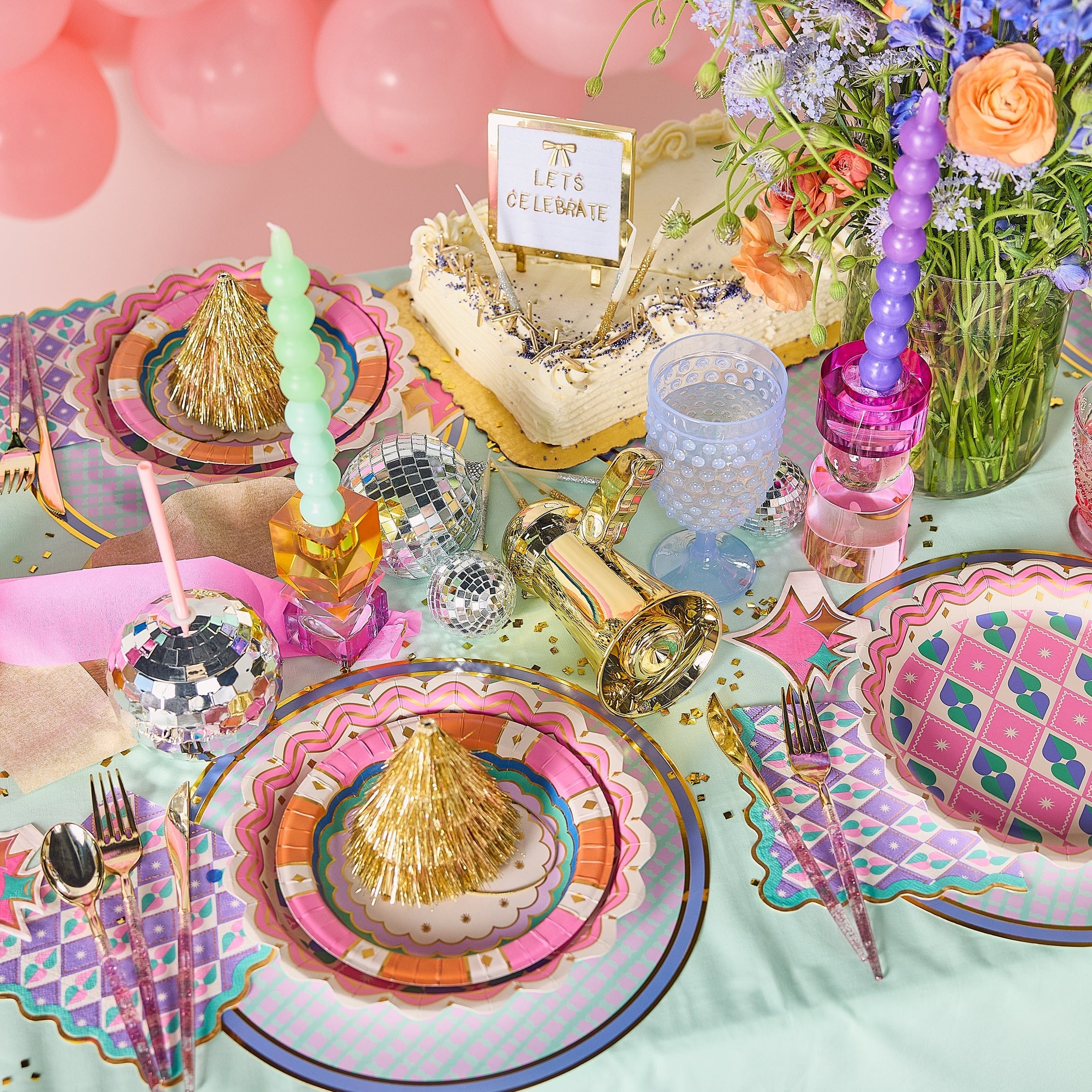 Circus Soirée Dessert Plates (10 Count)