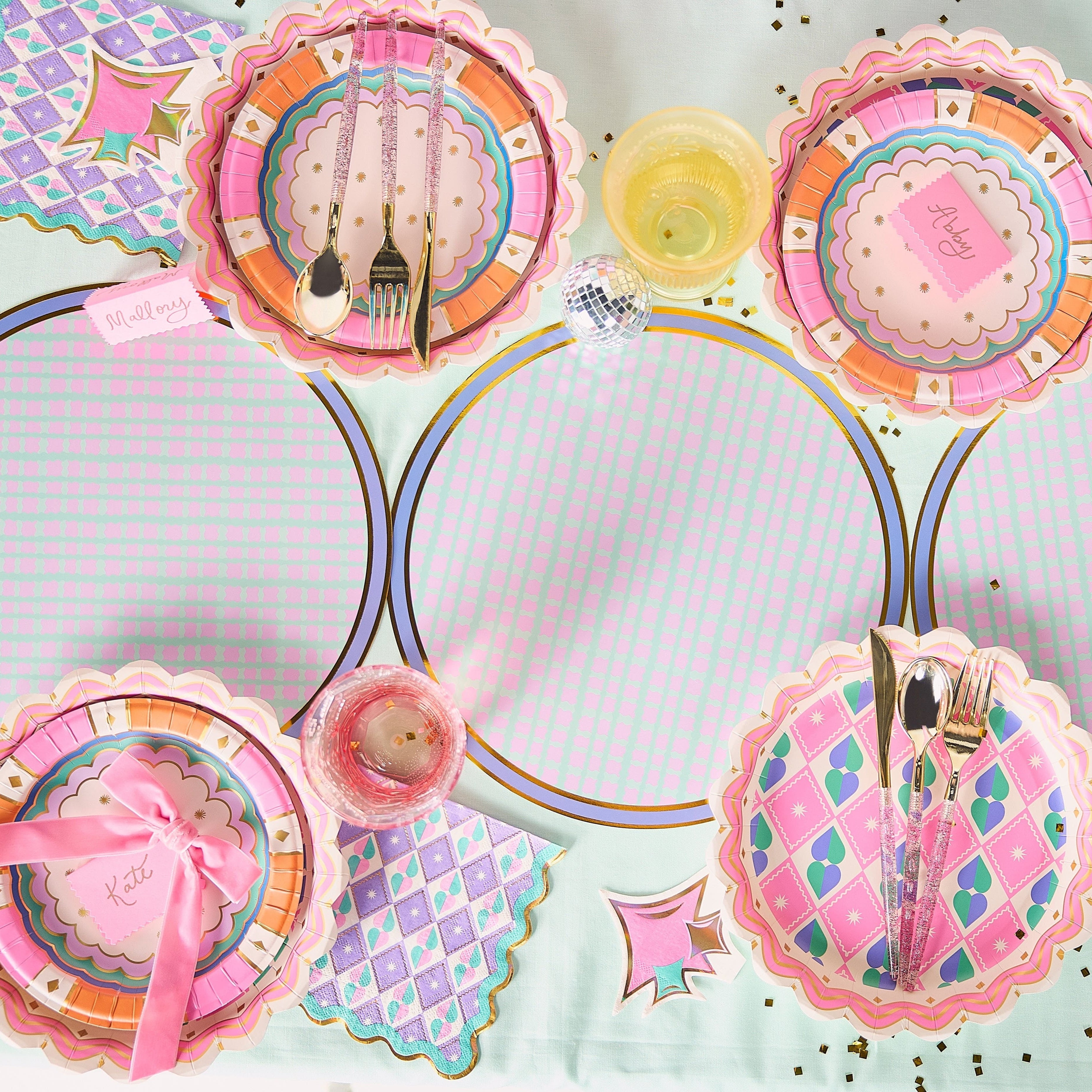Circus Soirée Dessert Plates (10 Count)